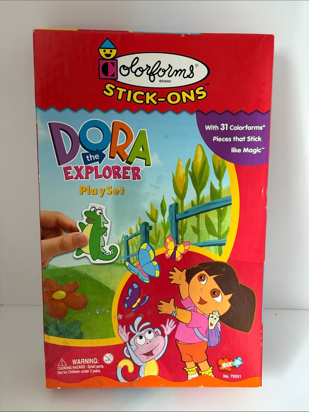 Colorforms Dora the Explorer Stick-Ons PlaySet (2002)